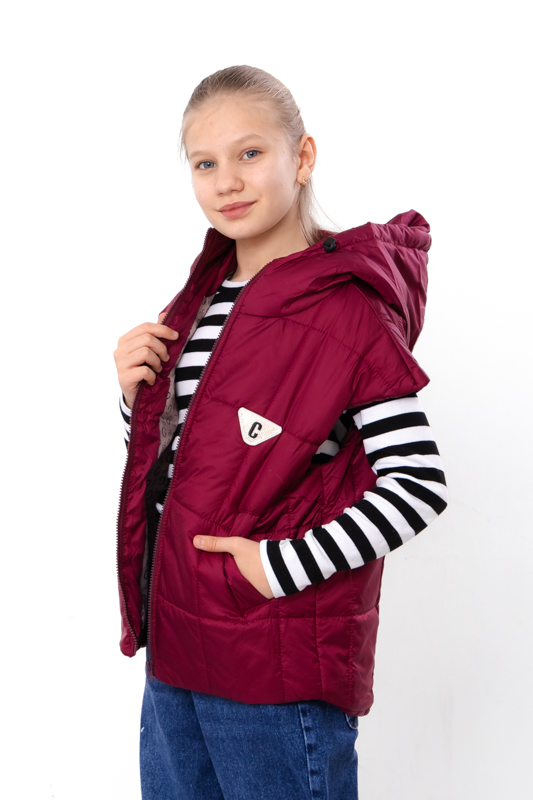 Жилетка для дівчинки